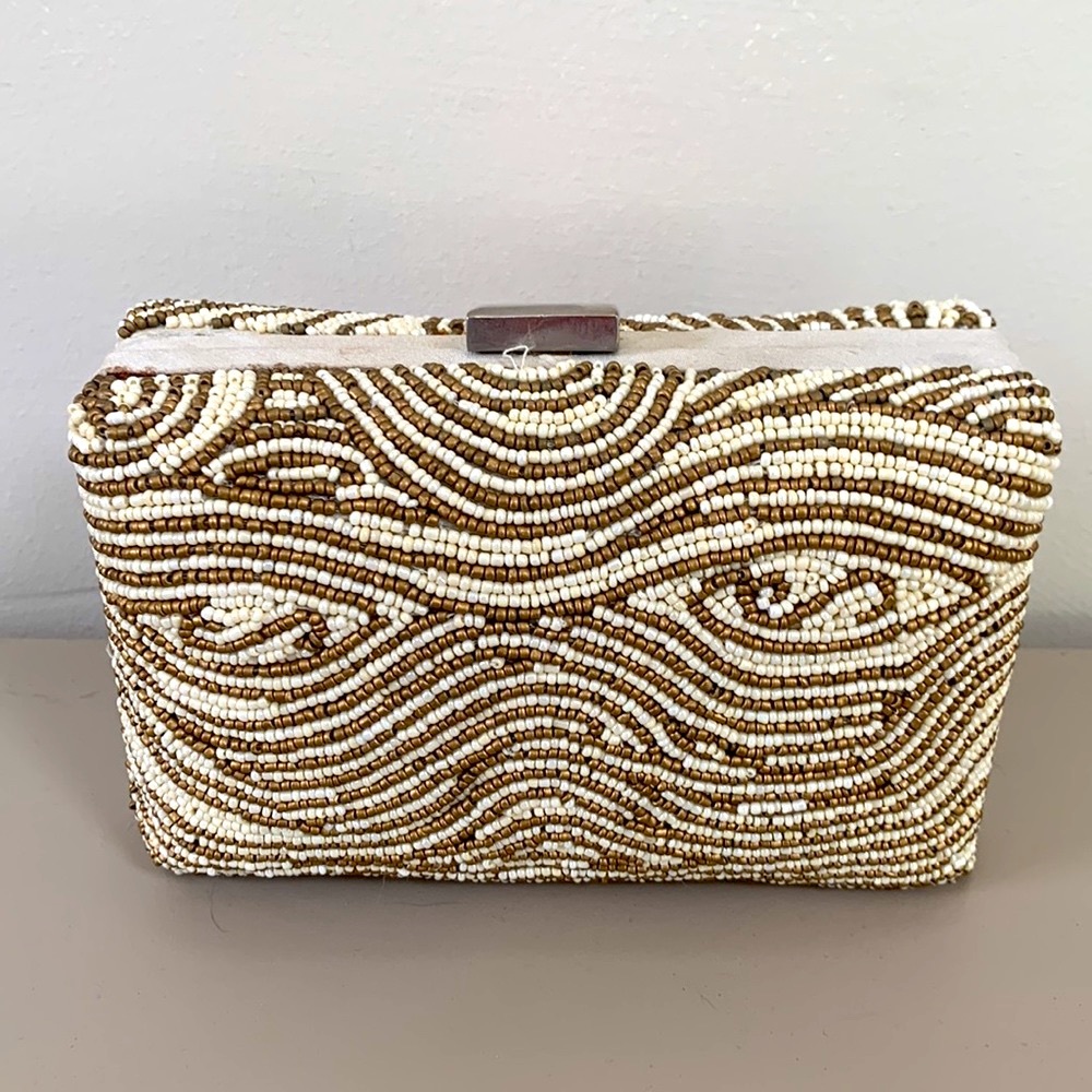 Vintage Mount Beaded Clutch